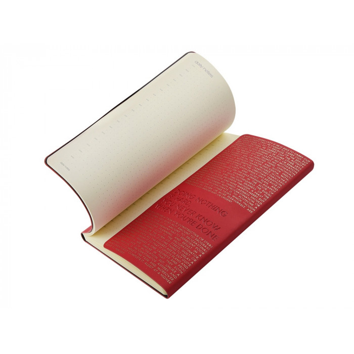 Ежедневник недатированный А5 Bilbao, красный