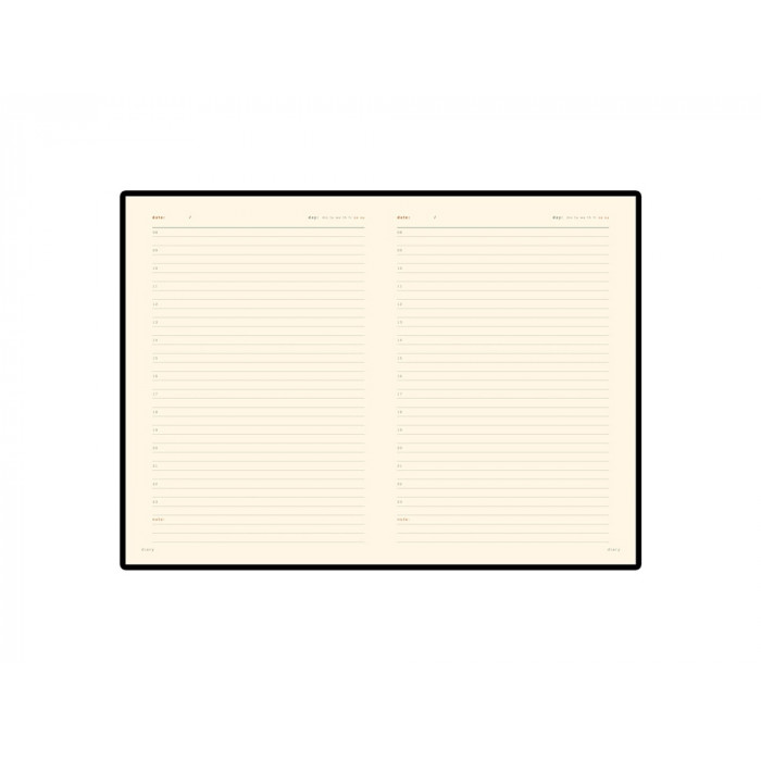 Ежедневник недатированный А5 Parliament, темно-серый