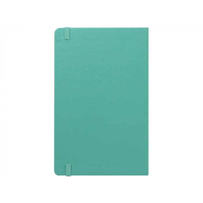 Записная книжка Moleskine Classic (в линейку) в твердой обложке, Large (13х21см), морская волна