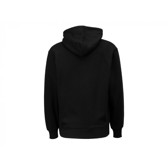 Толстовка с капюшоном оверсайз Lisbon унисекс, черный