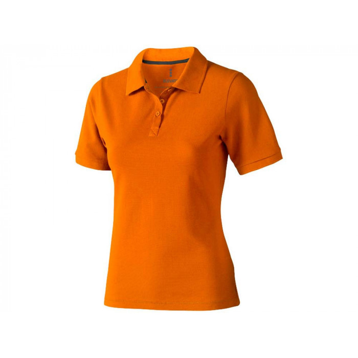 Calgary женская футболка-поло с коротким рукавом, оранжевый