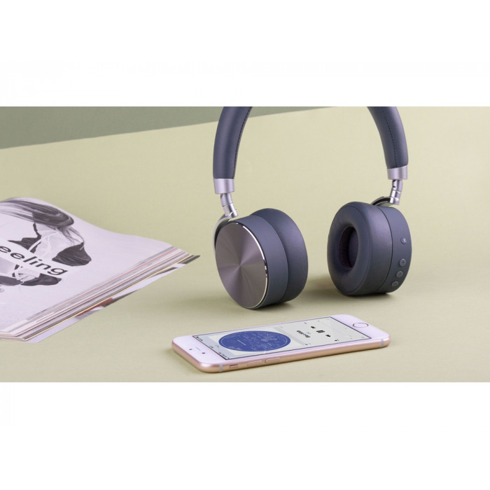 Беспроводные наушники Rombica mysound BH-13 Gray ANC, серый