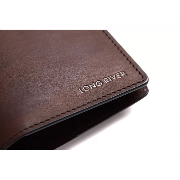 Обложка для паспорта Нит, коричневый