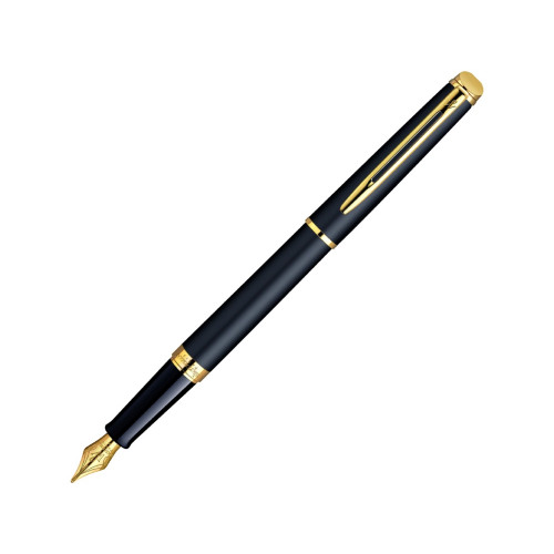 Перьевая ручка Waterman Hemisphere, цвет: MattBlack, перо: F