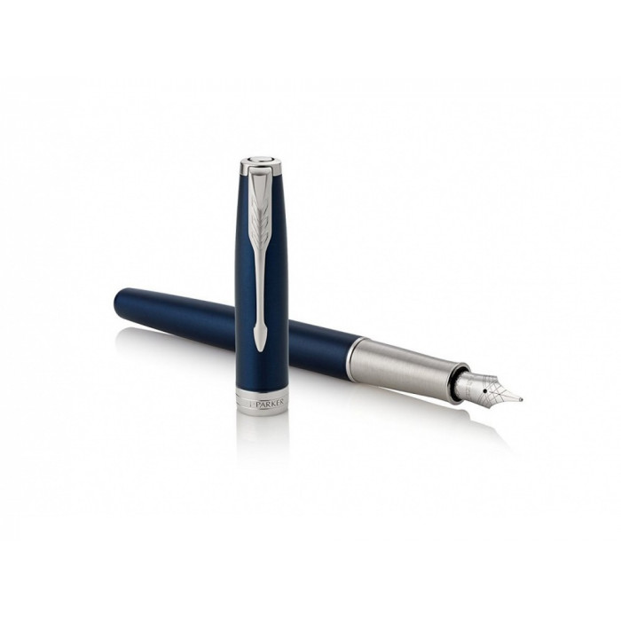 Перьевая ручка Parker Sonnet , Subtle Blue Lacquer CT стержень:Fblk