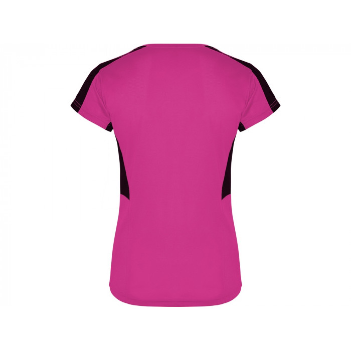 Футболка Suzuka женская, яркая фуксия /черный