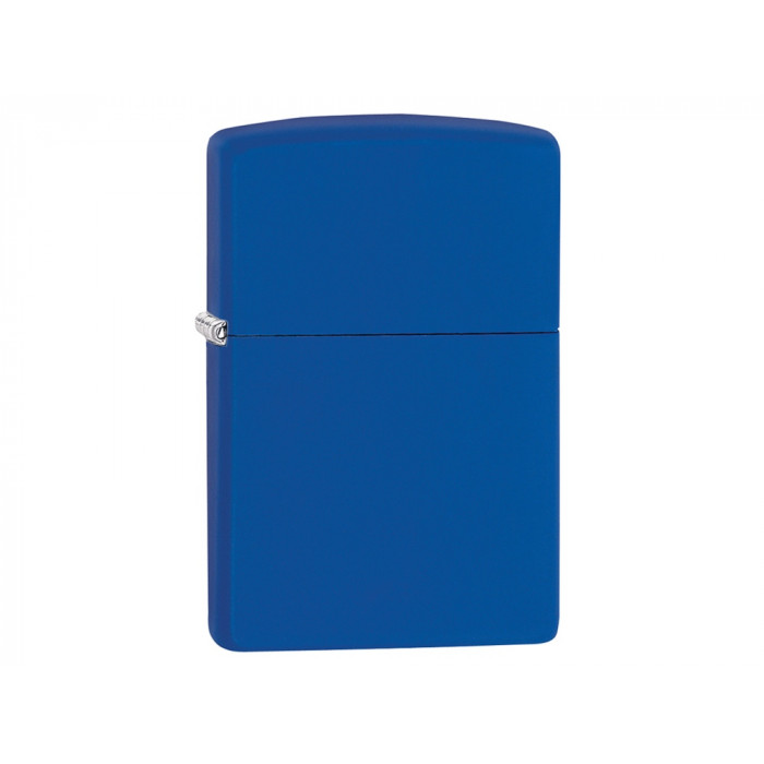 Зажигалка ZIPPO Classic с покрытием Royal Blue Matte, латунь/сталь, синяя, матовая, 38x13x57 мм