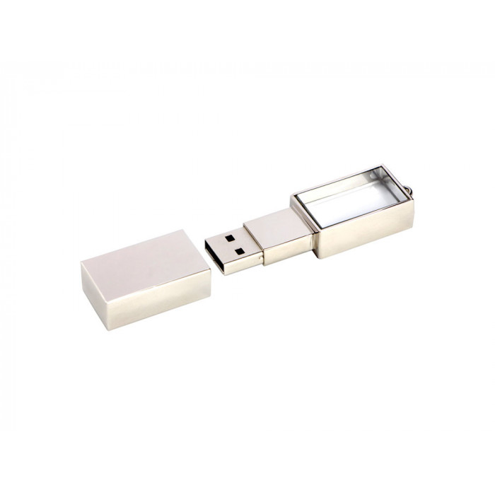 USB-флешка на 4 ГБ,  серебро