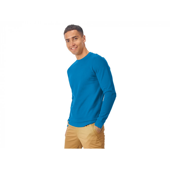 Свитшот Motion унисекс с начесом, голубой