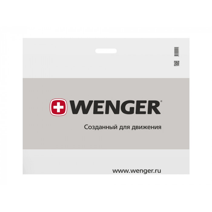 Рюкзак 20л. Wenger, черный/голубой