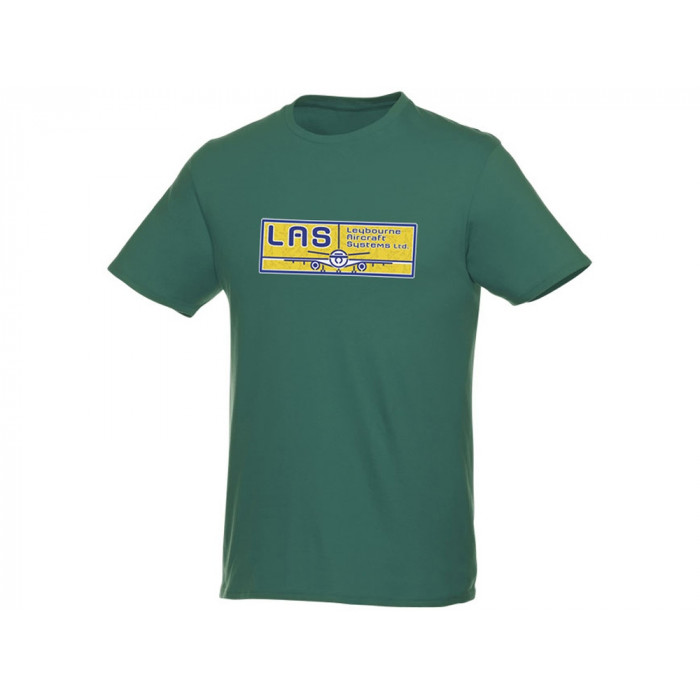 Мужская футболка Heros с коротким рукавом, зеленый лесной