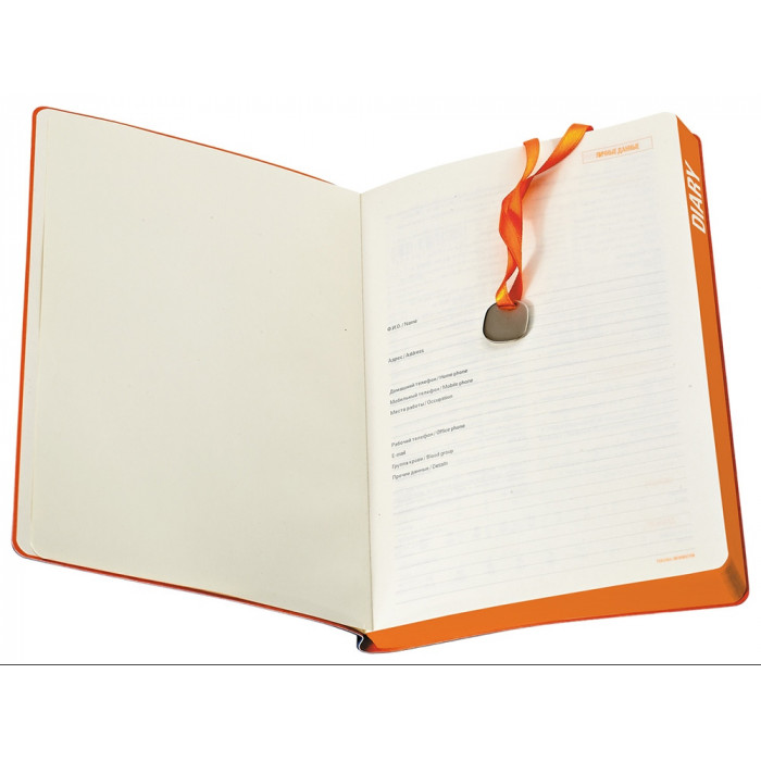 Ежедневник А5 недатированный Mercury, темно-зеленый