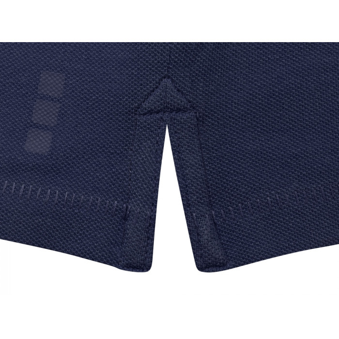 Calgary женская футболка-поло с коротким рукавом, темно-синий