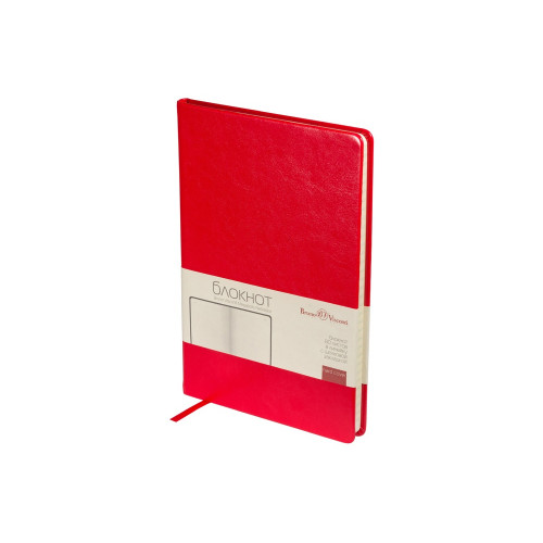 Блокнот А5 Megapolis Nebraska, красный (Р)