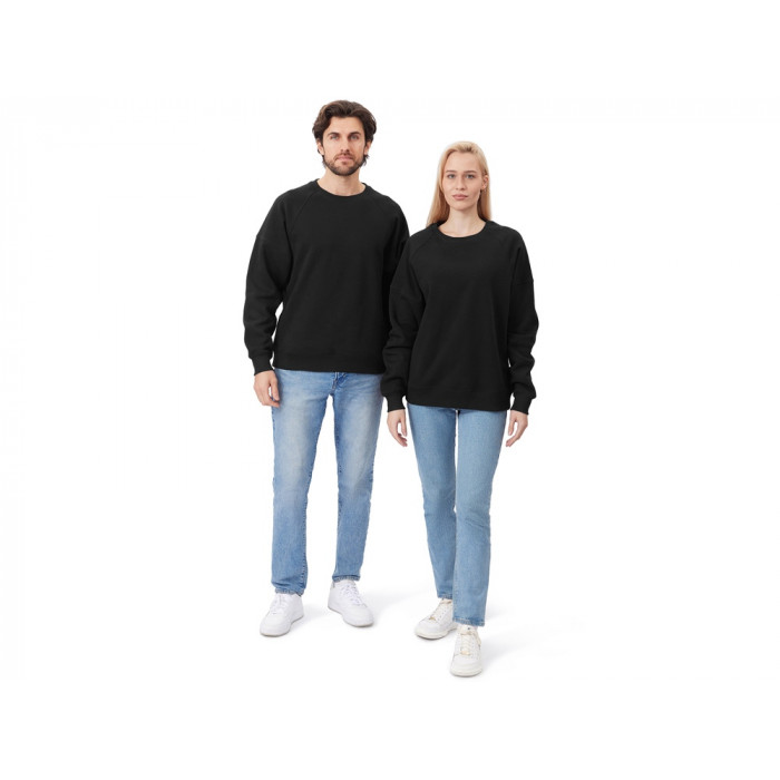 Свитшот оверсайз Paris, унисекс, черный