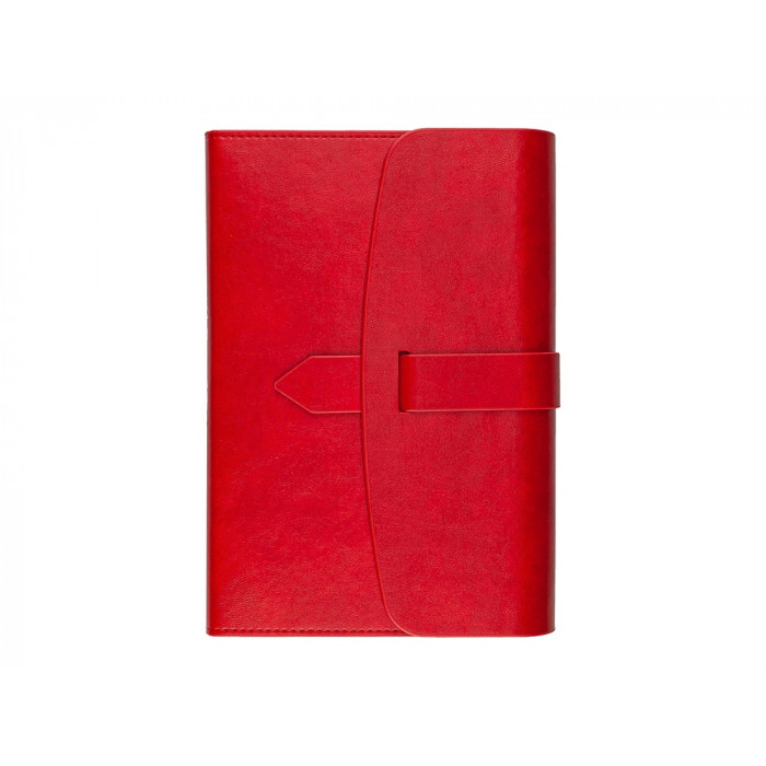 Ежедневник недатированный А5 Senate с магнитным клапаном, красный
