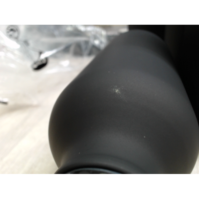 Матовая спортивная бутылка Oregon с карабином и объемом 400 мл, черный