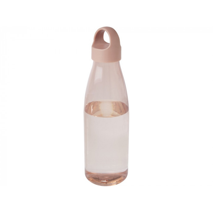 Bergen бутылка для воды объемом 800 мл из переработанной пластмассы, пыльно-розовый