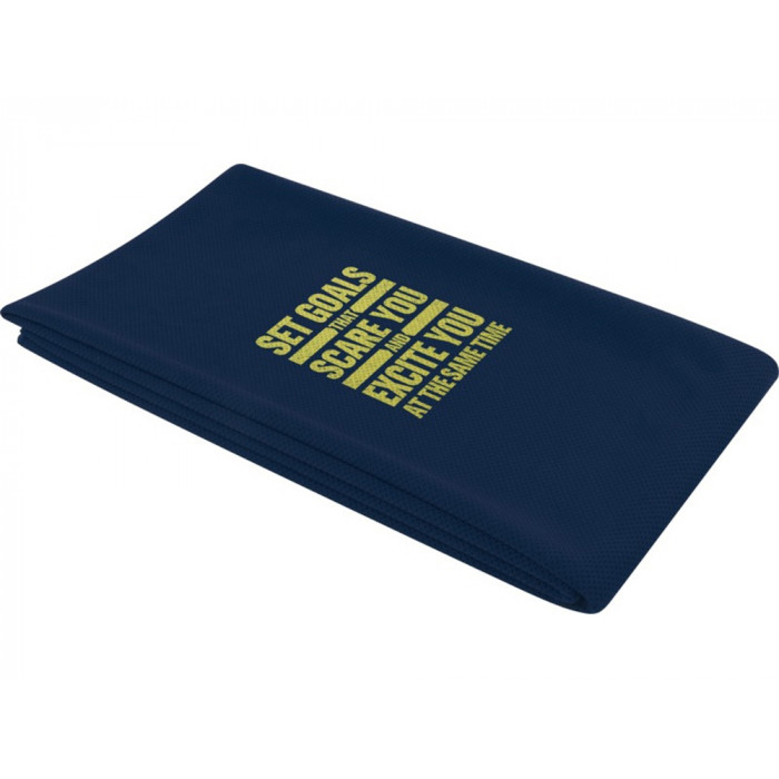 Althea спортивное полотенце 70х140 см - Синий нейви