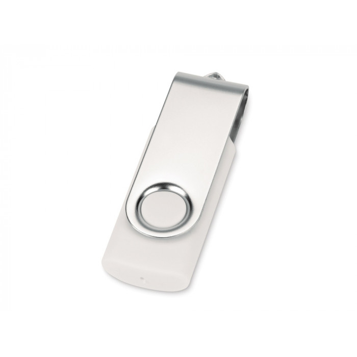 Флеш-карта USB 2.0 16 Gb Квебек, белый