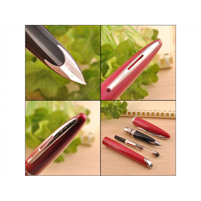 Перьевая ручка Waterman Carene, цвет: Glossy Red Lacquer ST