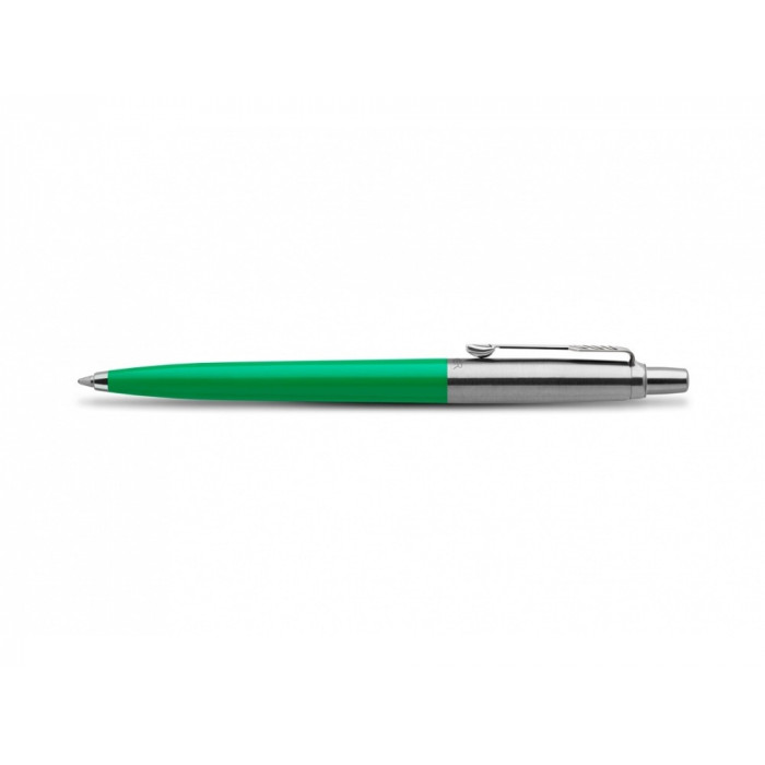 Шариковая ручка Parker Jotter, цвет GREEN, цвет чернил синий, толщина линии M , в подарочной коробке