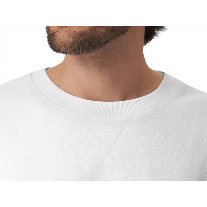 Свитшот оверсайз Lisbon унисекс, белый