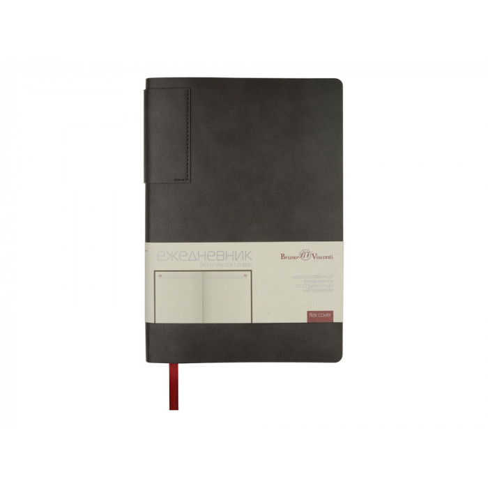 Ежедневник недатированный  А5 LONDON серый