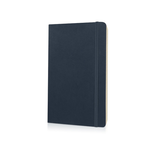 Записная книжка Moleskine Classic Soft (в линейку), Large (13х21см), сапфировый синий