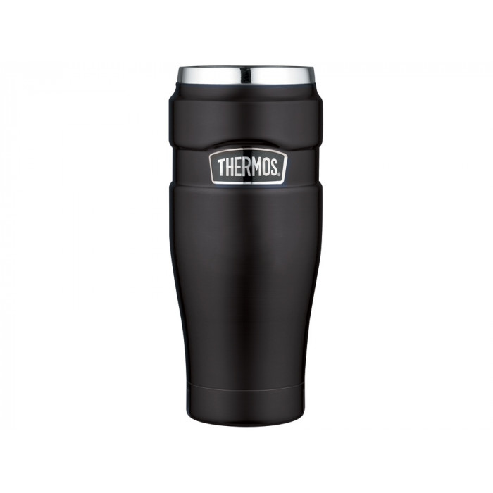 Кружка-термос из нерж. стали тм THERMOS SK1005BK (Matte Black) 0.47L, черный