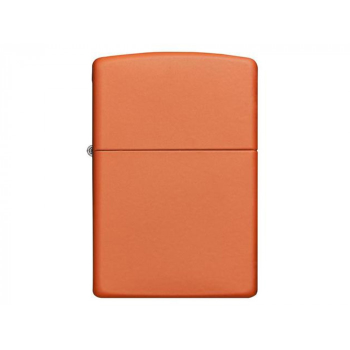 Зажигалка ZIPPO Classic с покрытием Orange Matte, латунь/сталь, оранжевая, матовая, 38x13x57 мм