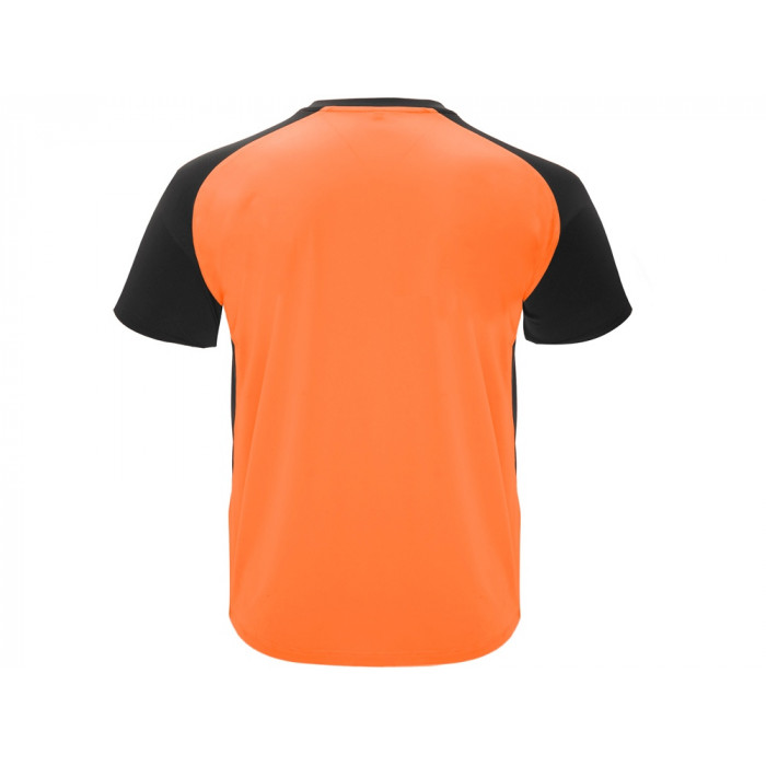 Футболка Bugatti мужская, неоновый оранжевый/черный