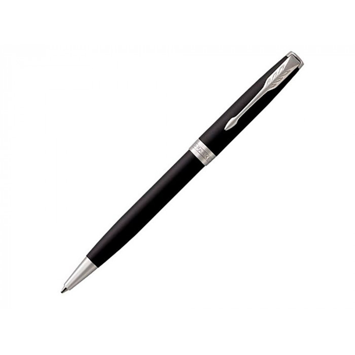 Ручка шариковая Parker Sonnet Core Matte Black CT, черный/серебристый