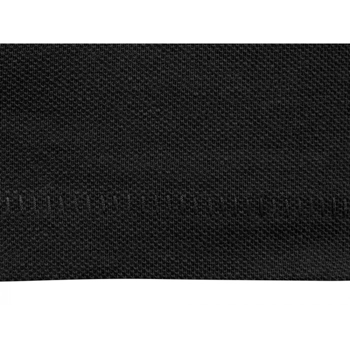 Calgary женская футболка-поло с коротким рукавом, черный