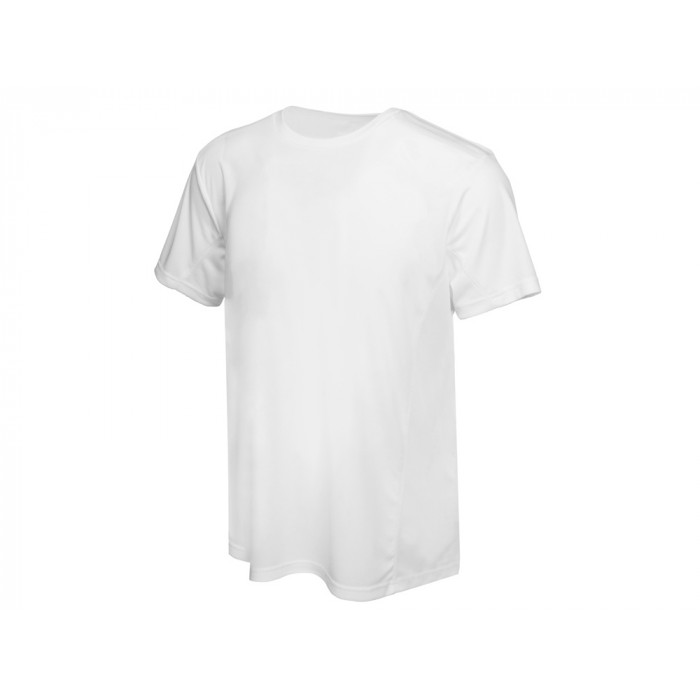 Мужская спортивная футболка Turin из комбинируемых материалов, белый