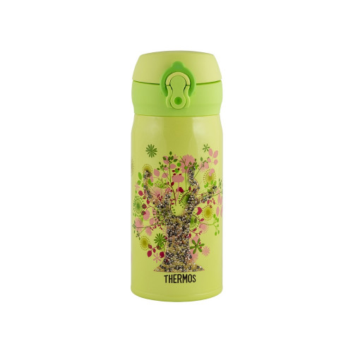 Термос из нерж. стали тм THERMOS JNL-350-SWTREE, зеленый