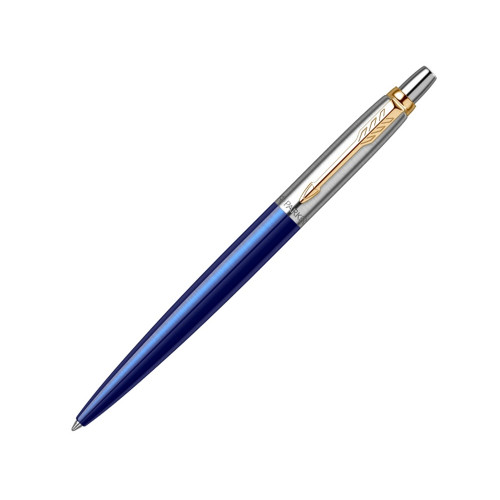 Шариковая ручка Parker Jotter SE 135 Lacquer Blue St.Steel GT, стержень: M, цвет чернил : blue, в подарочной упаковке