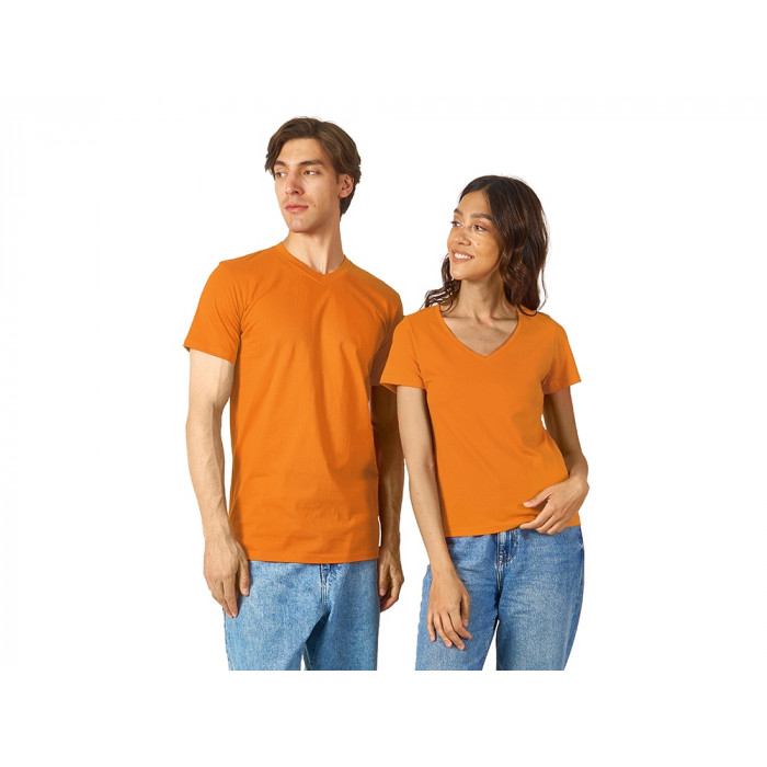 Футболка Heavy Super Club мужская с V-образным вырезом, оранжевый
