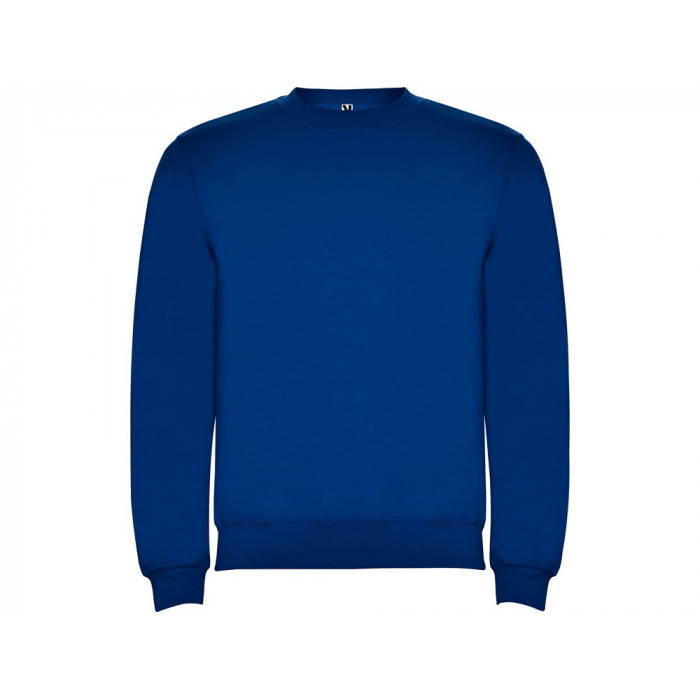 Свитшот с начесом Clasica унисекс, королевский синий