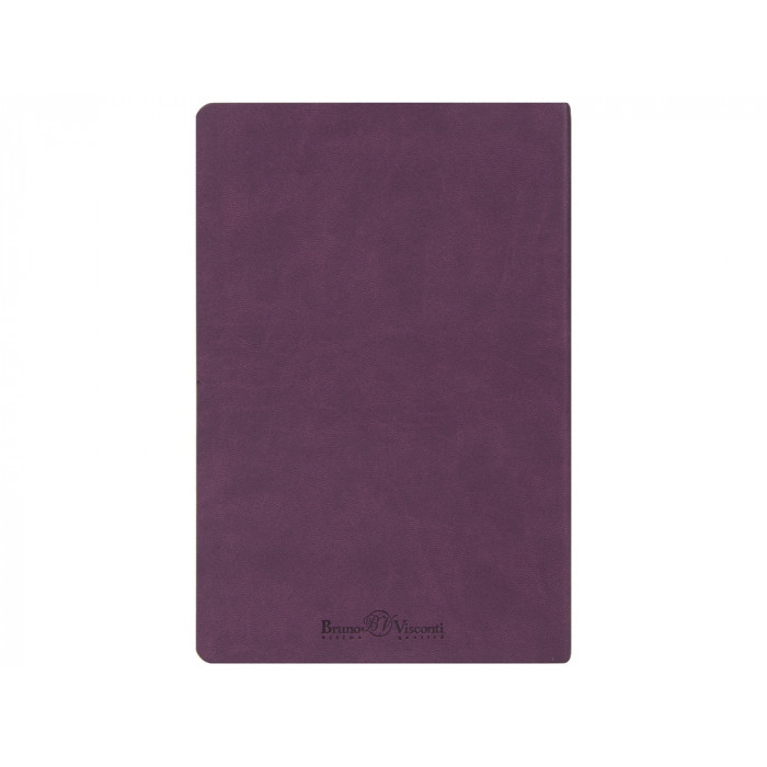 Ежедневник А5 недатированный Megapolis Velvet Flex, фиолетовый