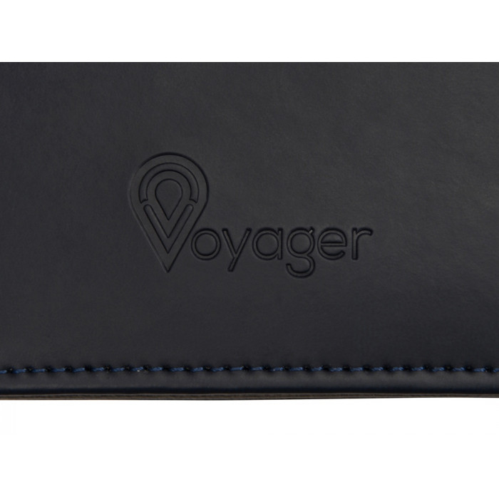 Органайзер с зарядным устройством Wanderer, 4000 mAh, темно-синий