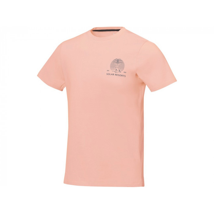 Nanaimo мужская футболка с коротким рукавом, pale blush pink
