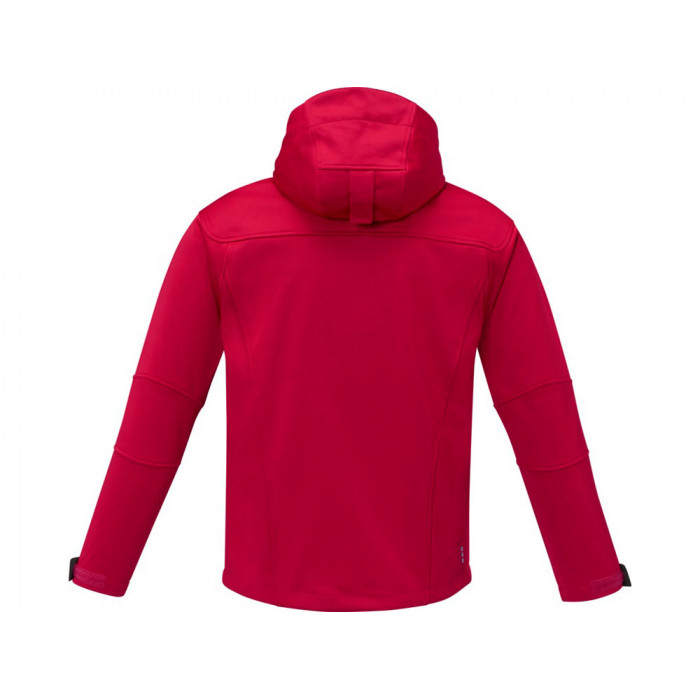 Match Мужская куртка софтшел, красный