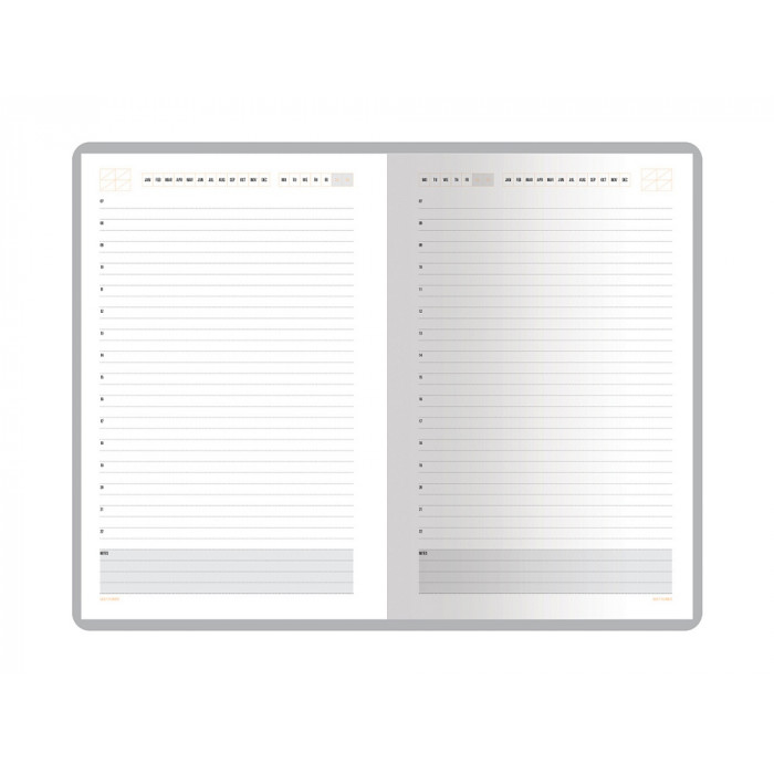 Ежедневник А5 недатированный Mercury, синий