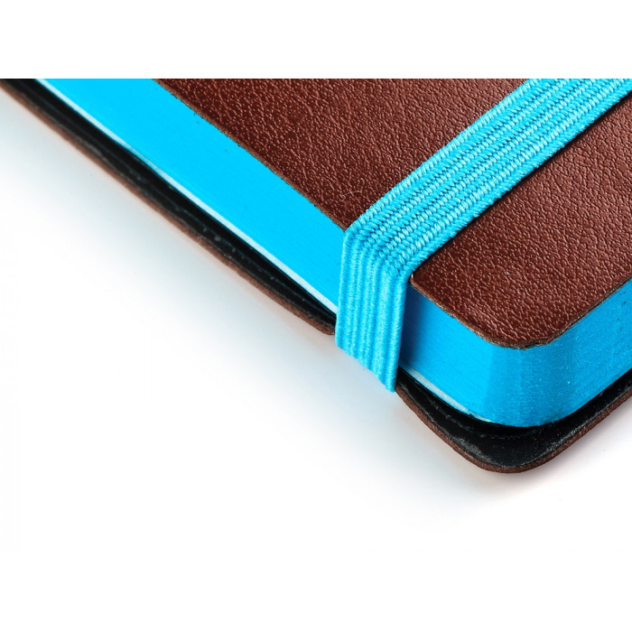 Ежедневник А5 недатированный Megapolis Soft, коричневый