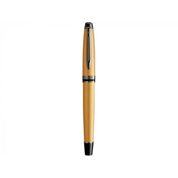 Ручка-роллер Waterman Expert GoldF BLK в подарочной упаковке