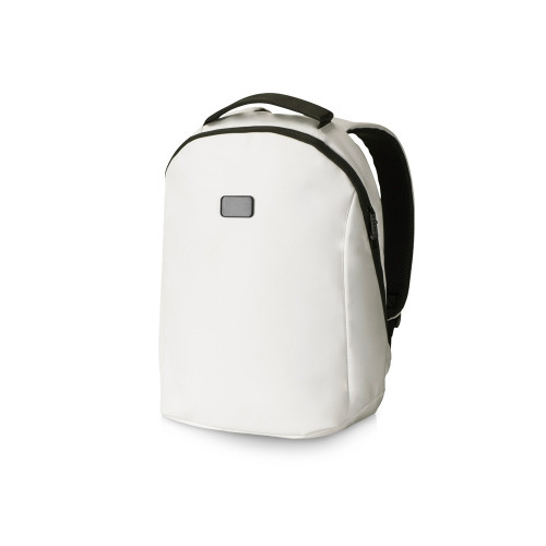 Рюкзак Sofit для ноутбука из экокожи, молочный (Р)