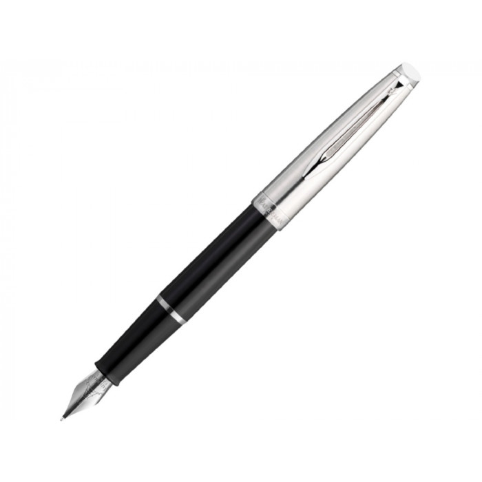 Перьевая ручка Waterman  Embleme цвет BLACK CT, цвет чернил: черный