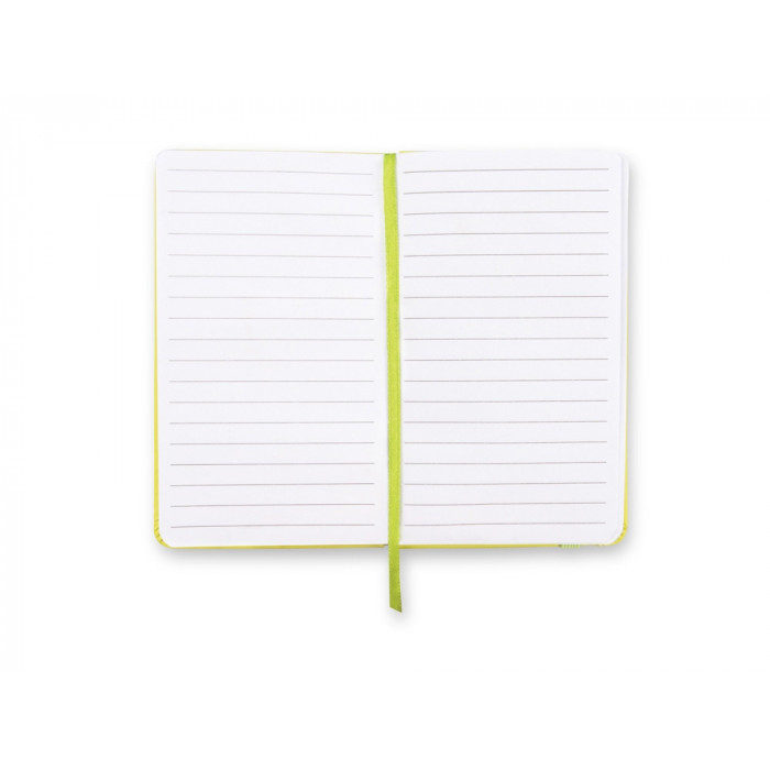 Блокнот A7 Rainbow S, лайм