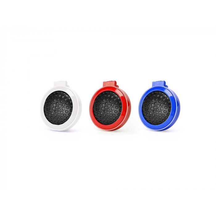 Складная щетка BLUNT с круглым карманным зеркальцем, королевский синий